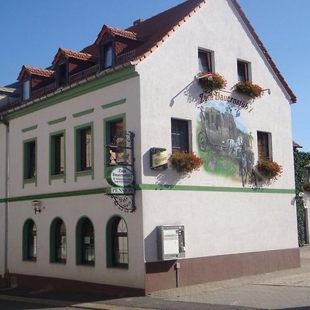 Pension Zum Bauernstuebl Meerane Exterior photo